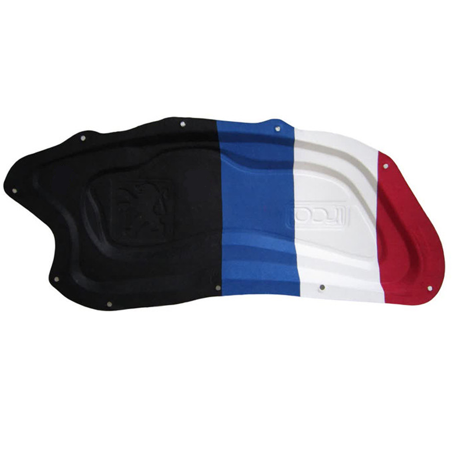 عایق درب کاپوت ایده طرح پرچم فرانسه مدل NAM-FRANC27 مناسب برای پژو 207
